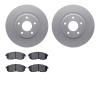 4502-67108 Geospec Brake Rotors w/5000 Advanced Brake Pads Kit, 2007-2012 Infiniti/Nissan, Position: Front - image 1