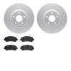 4502-67112 Geospec Brake Rotors w/5000 Advanced Brake Pads Kit, 2007-2017 Infiniti/Nissan, Position: Front - image 1