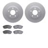 4502-67114 Geospec Brake Rotors w/5000 Advanced Brake Pads Kit, 2013-2019 Infiniti/Nissan, Position: Front - image 1