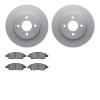 4502-67115 Geospec Brake Rotors w/5000 Advanced Brake Pads Kit, 2012-2019 Infiniti/Nissan, Position: Front - image 1