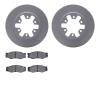 4502-67118 Geospec Brake Rotors w/5000 Advanced Brake Pads Kit, 1985-1997 Infiniti/Nissan, Position: Front - image 1