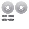4502-67125 Geospec Brake Rotors w/5000 Advanced Brake Pads Kit, 2002-2006 Infiniti/Nissan, Position: Front - image 1
