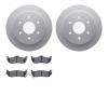 4502-67129 Geospec Brake Rotors w/5000 Advanced Brake Pads Kit, 2004-2015 Infiniti/Nissan, Position: Rear - image 1
