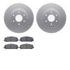 4502-67136 Geospec Brake Rotors w/5000 Advanced Brake Pads Kit, 2005-2007 Infiniti/Nissan, Position: Front - image 1