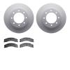 4502-67144 Geospec Brake Rotors w/5000 Advanced Brake Pads Kit, 2012-2021 Infiniti/Nissan, Position: Front - image 1