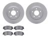4502-67151 Geospec Brake Rotors w/5000 Advanced Brake Pads Kit, Fits Select Multiple Makes/Models, Position: Front - image 1