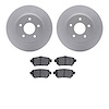 4502-67157 Geospec Brake Rotors w/5000 Advanced Brake Pads Kit, Fits Select Infiniti/Nissan, Position: Rear