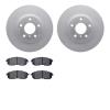 4502-68016 Geospec Brake Rotors w/5000 Advanced Brake Pads Kit, 2003-2005 Infiniti/Nissan, Position: Front - image 1