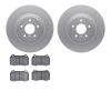 4502-68018 Geospec Brake Rotors w/5000 Advanced Brake Pads Kit, 2003-2008 Infiniti/Nissan, Position: Front - image 1