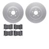 4502-68022 Geospec Brake Rotors w/5000 Advanced Brake Pads Kit, Fits Select Infiniti/Nissan, Position: Front - image 1
