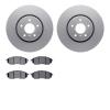 4502-68025 Geospec Brake Rotors w/5000 Advanced Brake Pads Kit, 2005-2013 Infiniti/Nissan, Position: Front - image 1