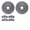 4502-68029 Geospec Brake Rotors w/5000 Advanced Brake Pads Kit, Fits Select Infiniti/Nissan, Position: Front - image 1