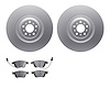 4502-69002 Geospec Brake Rotors w/5000 Advanced Brake Pads Kit, 2004-2018 Bentley, Position: Front - image 1