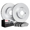 4502-72035 Geospec Brake Rotors w/5000 Advanced Brake Pads Kit, 1988-1990 Mitsubishi, Position: Front - image 2
