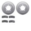 4502-72045 Geospec Brake Rotors w/5000 Advanced Brake Pads Kit, 1994-2005 Multiple Makes/Models, Position: Rear - image 1