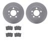 4502-73091 Geospec Brake Rotors w/5000 Advanced Brake Pads Kit, 2001-2006 Audi/Volkswagen, Position: Rear - image 1