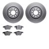 4502-73101 Geospec Brake Rotors w/5000 Advanced Brake Pads Kit, 2001-2005 Audi/Volkswagen, Position: Front - image 1