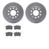 4502-73119 Geospec Brake Rotors w/5000 Advanced Brake Pads Kit, 2000-2008 Audi/Volkswagen, Position: Rear - image 1