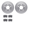 4502-74080 Geospec Brake Rotors w/5000 Advanced Brake Pads Kit, 1997-2005 Audi/Volkswagen, Position: Rear - image 1