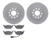 4502-74125 Geospec Brake Rotors w/5000 Advanced Brake Pads Kit, 2011-2015 Audi/Volkswagen, Position: Front - image 1