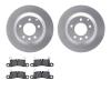 4502-74139 Geospec Brake Rotors w/5000 Advanced Brake Pads Kit, 2011-2014 Porsche, Position: Rear - image 1