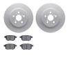 4502-75049 Geospec Brake Rotors w/5000 Advanced Brake Pads Kit, 2011-2017 Lexus/Toyota/Scion, Position: Rear - image 1