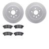 4502-75050 Geospec Brake Rotors w/5000 Advanced Brake Pads Kit, 2013-2020 Lexus/Toyota/Scion, Position: Rear - image 1