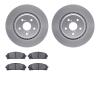 4502-75055 Geospec Brake Rotors w/5000 Advanced Brake Pads Kit, Fits Select Lexus/Toyota/Scion, Position: Front - image 1