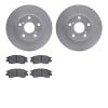 4502-76096 Geospec Brake Rotors w/5000 Advanced Brake Pads Kit, 1992-2003 Lexus/Toyota/Scion, Position: Front - image 1