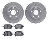 4502-76097 Geospec Brake Rotors w/5000 Advanced Brake Pads Kit, 1997-2004 Lexus/Toyota/Scion, Position: Front - image 1