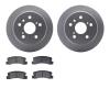 4502-76101 Geospec Brake Rotors w/5000 Advanced Brake Pads Kit, 1992-1999 Lexus/Toyota/Scion, Position: Rear - image 1