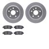 4502-76112 Geospec Brake Rotors w/5000 Advanced Brake Pads Kit, 1995-1999 Lexus/Toyota/Scion, Position: Rear - image 1