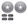 4502-76114 Geospec Brake Rotors w/5000 Advanced Brake Pads Kit, 2003-2008 Multiple Makes/Models, Position: Front - image 1