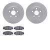 4502-76126 Geospec Brake Rotors w/5000 Advanced Brake Pads Kit, 2006-2015 Lexus/Toyota/Scion, Position: Front - image 1