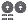4502-76133 Geospec Brake Rotors w/5000 Advanced Brake Pads Kit, 2012-2019 Lexus/Toyota/Scion, Position: Front - image 1