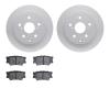 4502-76141 Geospec Brake Rotors w/5000 Advanced Brake Pads Kit, 2009-2013 Multiple Makes/Models, Position: Rear - image 1