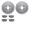 4502-76148 Geospec Brake Rotors w/5000 Advanced Brake Pads Kit, 2012-2018 Lexus/Toyota/Scion, Position: Rear - image 1