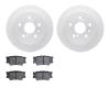 4502-76149 Geospec Brake Rotors w/5000 Advanced Brake Pads Kit, 2012-2018 Lexus/Toyota/Scion, Position: Rear - image 1