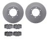 4502-76151 Geospec Brake Rotors w/5000 Advanced Brake Pads Kit, 1986-1988 Lexus/Toyota/Scion, Position: Front - image 1