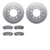 4502-76154 Geospec Brake Rotors w/5000 Advanced Brake Pads Kit, 1998-2007 Lexus/Toyota/Scion, Position: Rear - image 1