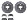 4502-76155 Geospec Brake Rotors w/5000 Advanced Brake Pads Kit, 1999-2003 Lexus/Toyota/Scion, Position: Rear - image 1
