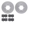 4502-76163 Geospec Brake Rotors w/5000 Advanced Brake Pads Kit, 2000-2007 Lexus/Toyota/Scion, Position: Front - image 1