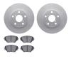 4502-76164 Geospec Brake Rotors w/5000 Advanced Brake Pads Kit, 2001-2005 Lexus/Toyota/Scion, Position: Front - image 1
