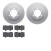 4502-76165 Geospec Brake Rotors w/5000 Advanced Brake Pads Kit, 2003-2009 Lexus/Toyota/Scion, Position: Front - image 1