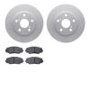 4502-76174 Geospec Brake Rotors w/5000 Advanced Brake Pads Kit, 2006-2018 Multiple Makes/Models, Position: Front - image 1