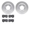 4502-76175 Geospec Brake Rotors w/5000 Advanced Brake Pads Kit, Fits Select Lexus/Toyota/Scion, Position: Front - image 1
