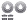 4502-76178 Geospec Brake Rotors w/5000 Advanced Brake Pads Kit, 2008-2021 Lexus/Toyota/Scion, Position: Front - image 1