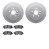 4502-76179 Geospec Brake Rotors w/5000 Advanced Brake Pads Kit, 2008-2013 Lexus/Toyota/Scion, Position: Rear - image 1