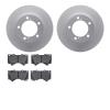 4502-76180 Geospec Brake Rotors w/5000 Advanced Brake Pads Kit, 2008-2021 Lexus/Toyota/Scion, Position: Front - image 1