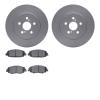 4502-76189 Geospec Brake Rotors w/5000 Advanced Brake Pads Kit, Fits Select Lexus/Toyota/Scion, Position: Front - image 1